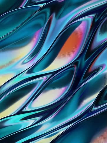 Colorful craters abstract
